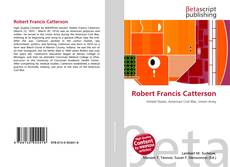 Copertina di Robert Francis Catterson
