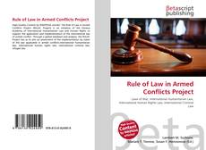 Rule of Law in Armed Conflicts Project的封面