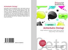 Portada del libro de Achterbahn (Verlag)