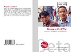 Bookcover of Nepalese Civil War