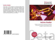 Bookcover of Achim Fiedler