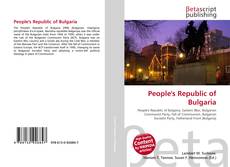Bookcover of People's Republic of Bulgaria