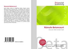 Couverture de Rómulo Betancourt