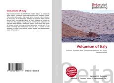Couverture de Volcanism of Italy