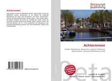 Couverture de Achternmeer