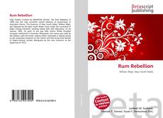 Capa do livro de Rum Rebellion 
