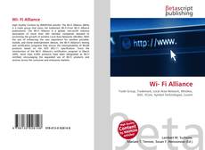 Bookcover of Wi- Fi Alliance