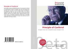 Couverture de Principle of Conferral