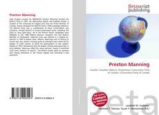 Couverture de Preston Manning