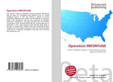 Portada del libro de Operation PBFORTUNE