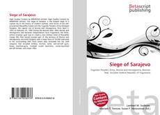 Bookcover of Siege of Sarajevo