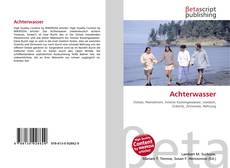 Bookcover of Achterwasser