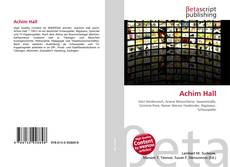 Copertina di Achim Hall