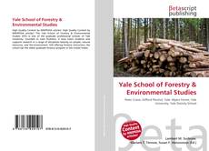 Buchcover von Yale School of Forestry & Environmental Studies