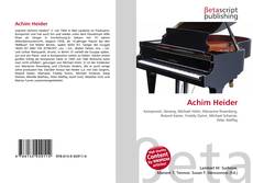 Buchcover von Achim Heider