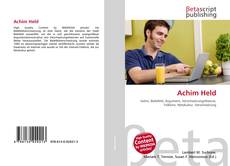Buchcover von Achim Held