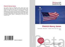 Buchcover von Patrick Henry Jones
