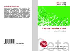 Buchcover von Södermanland County