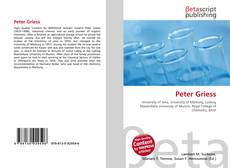 Capa do livro de Peter Griess 