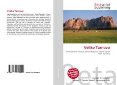 Capa do livro de Veliko Tarnovo 