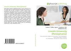 Bookcover of Lincoln University (Pennsylvania)