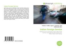 Borítókép a  Indian Foreign Service - hoz