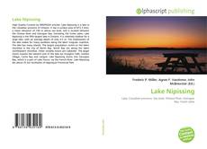 Обложка Lake Nipissing