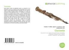 Обложка Clarinette