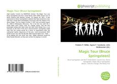 Magic Tour (Bruce Springsteen)的封面