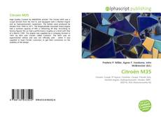 Citroën M35的封面