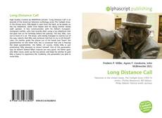Long Distance Call的封面