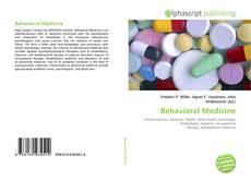 Capa do livro de Behavioral Medicine 