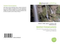 Bookcover of Gestion Conservatoire