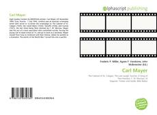 Couverture de Carl Mayer