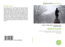 Buchcover von Mikhail Suslov