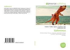 Bookcover of Gallimimus