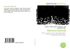 Bookcover of Bohuslav Martinů