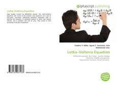 Borítókép a  Lotka–Volterra Equation - hoz