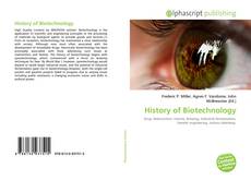 Обложка History of Biotechnology