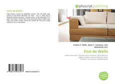 Buchcover von Elsie de Wolfe