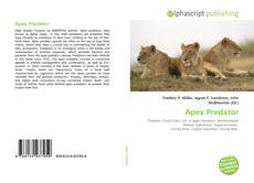 Обложка Apex Predator
