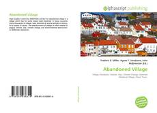 Abandoned Village的封面