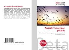 Обложка Accipiter francesiae pusillus