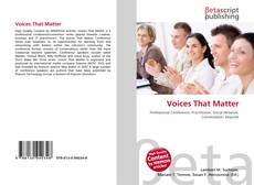 Voices That Matter的封面
