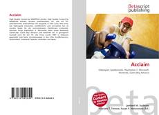 Couverture de Acclaim