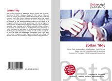 Buchcover von Zoltán Tildy