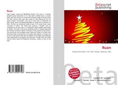 Portada del libro de Ruan