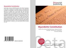 Wyandotte Constitution kitap kapağı