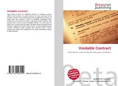 Buchcover von Voidable Contract