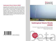 Обложка Subtropical Storm Nicole (2004)